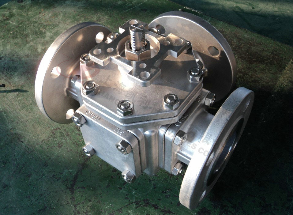 Q44H,Q44Y，Q45H,Q45Y硬密封三通球閥